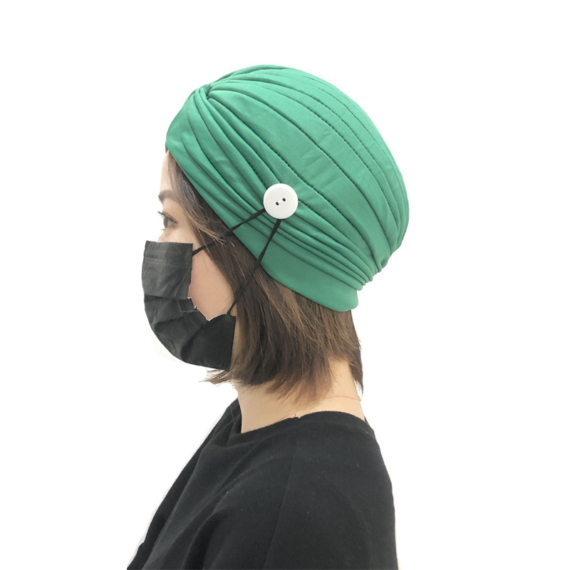 Nouveau Populaire Femmes De Masque Anti-strangulation Bande De Cheveux Sport Fitness Postiche Indien Cap Usine En Stock Usine Directe Ventes display picture 10