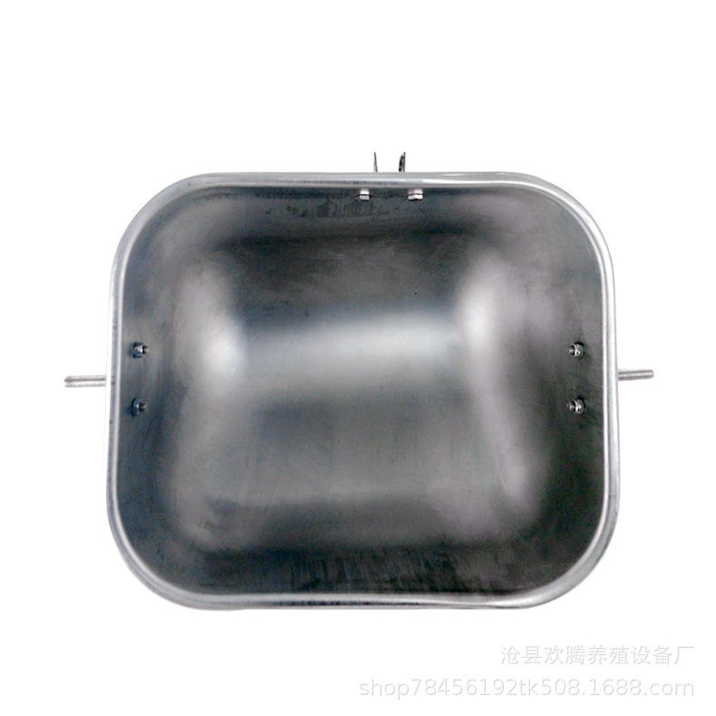 Equipo de comedero de cerdo siembras comedero de alimentación comedero placa de acero comedero engrosado cama de siembra Barra de posicionamiento comedero de cerdo