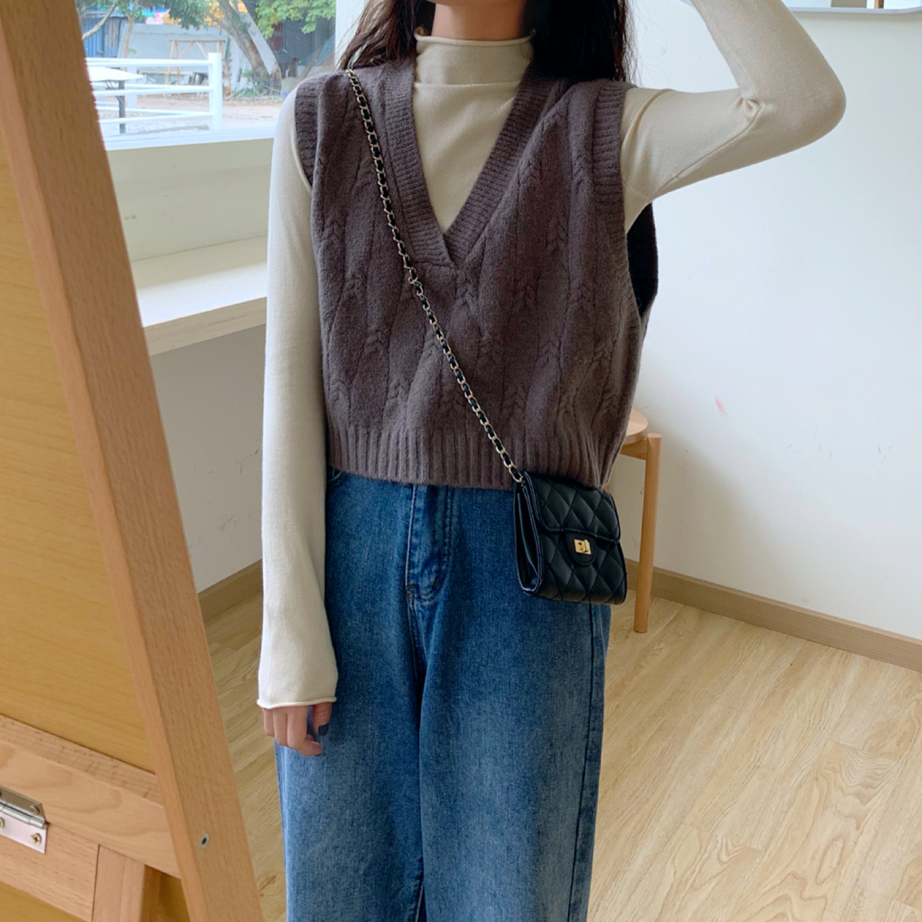 Gilet femme en tricot - Ref 3434792 Image 59