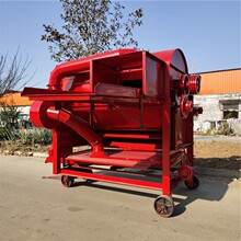 移动式稻谷脱粒机 125四清谷子脱粒机 谷子打粒机