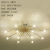 Scandinavian starry sky, modern and minimalistic creative lights for children's room, ceiling light for living room