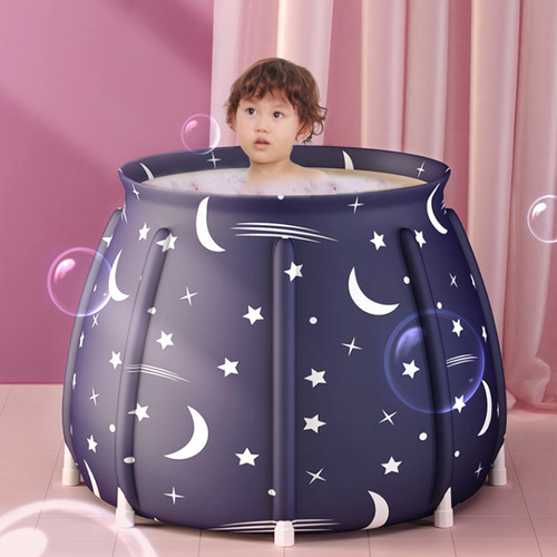Folding bath bucket adult bath bucket household bath bucket bath bucket thickened full body adult bathtub bathtub wholesale