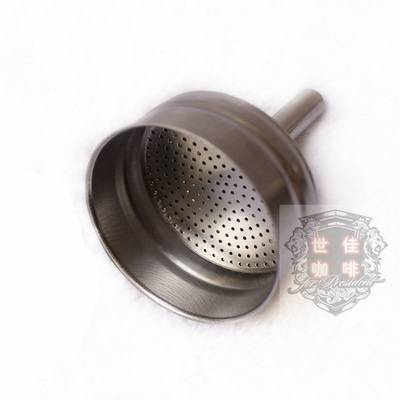 Mocha Coffee powder 4/6 Servings Coffee maker accessories Stainless steel funnel Mocha parts aircraft