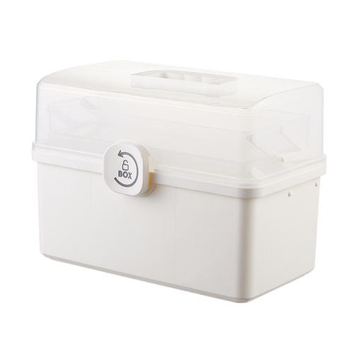 Medicine box home medicine storage box medicine box household large capacity health medical emergency large first aid box