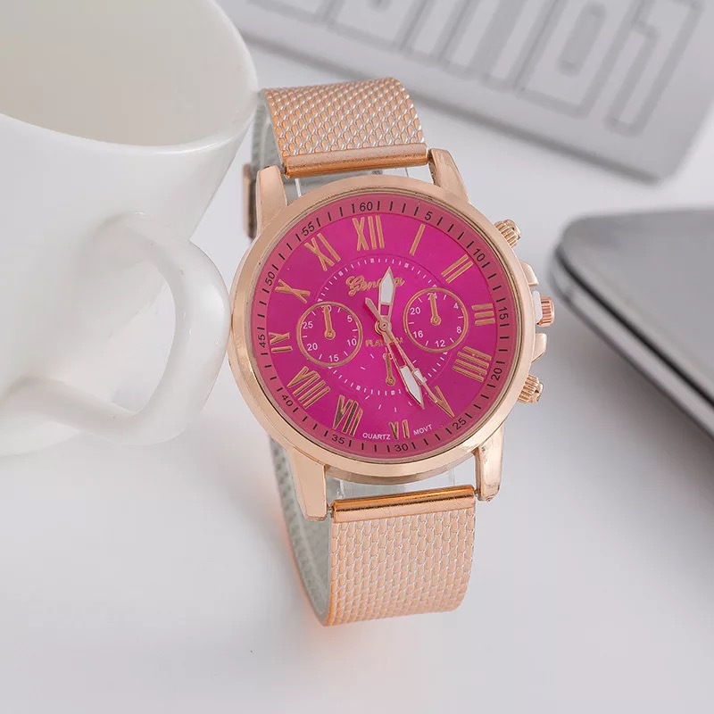 Moda Bloque De Color Hebilla Cuarzo Relojes De Mujer display picture 7