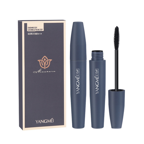 Internet celebrity live broadcast to promote beauty and wide vision, slim, thick, foggy, thick and curling, black mascara, waterproof, one-piece drop shipping