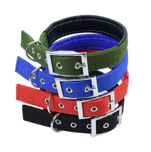 Dog Collar, Neck Collar, Collar for Small, Medium, and Large Dogs, Foam Nylon Collar, Soft Nylon Collar, Multiple Models