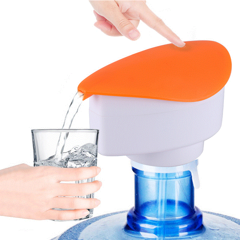 点啦桶装水电动抽水器 饮用水压水器家用自动吸水器 矿泉水上水器|ms