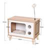 Meow's small furniture TV cat climbing shelf small wooden cat shelves cat nest disassembled cat nest cat jumping platform