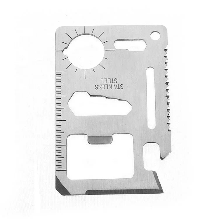 户外救生卡军刀卡 多功能军卡 野营卡 便携工具卡 卡片刀 军刀卡详情2