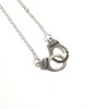 Trend handcuffs, necklace, fashionable pendant, European style, simple and elegant design