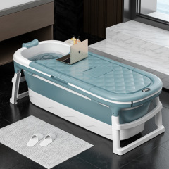 成人泡澡桶可摺疊浴桶加大1米52洗澡桶家用浴缸批發【源頭廠家】
