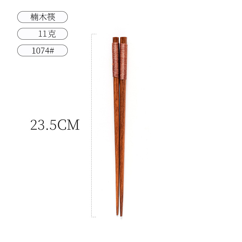 젓가락 갈색 밧줄