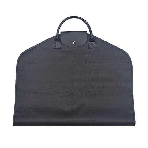 Bamboo pattern Oxford cloth waterproof suit cover dust bag foam bottom jacquard polyester cloth hand-high end suit bag
