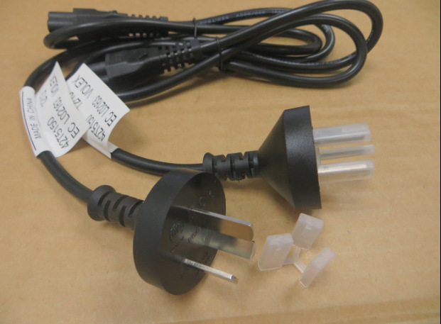 全新Volex国标梅花尾电源线适用笔记本适配器电源线90cm