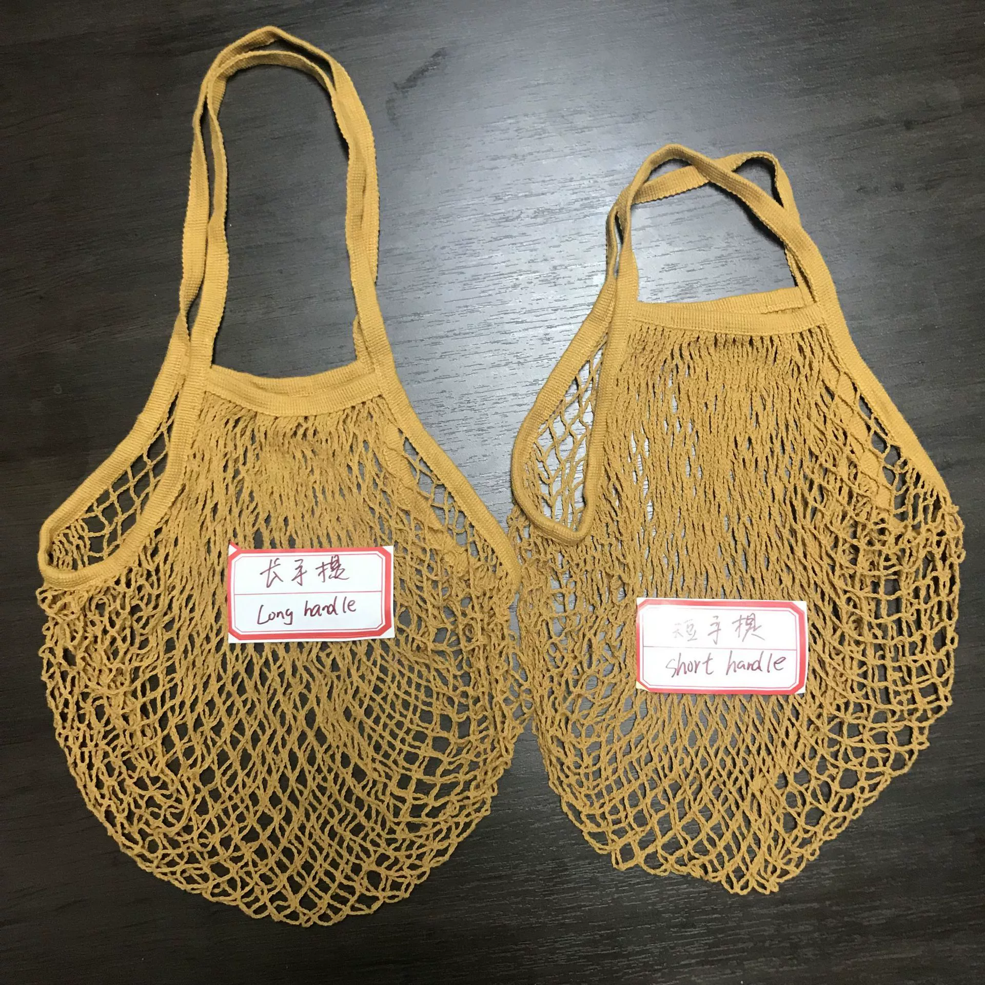 Handheld woven fruit storage bag, mesh bag, custom-made