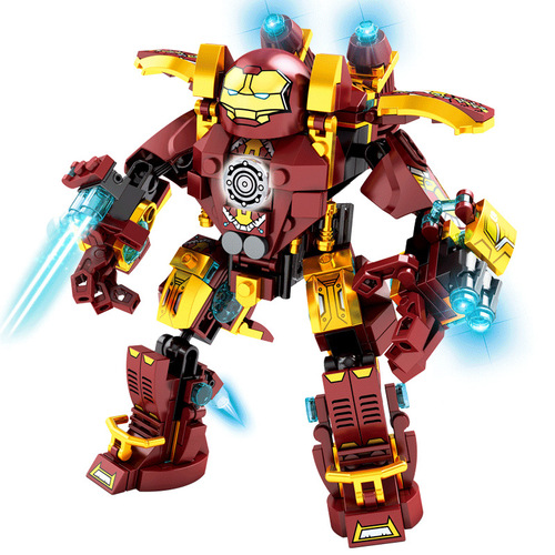 Compatible LEGO Hero Mech War Machine Transformable and Durable Educational Building Blocks DIY Toys 76015