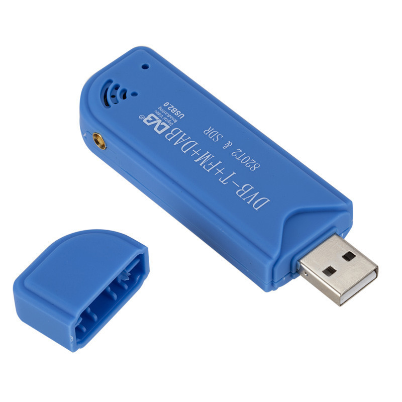 厂家批发直销USB2.0 SDR+DAB+FM TV DVB-T Stick RTL2832U+R820T2详情4