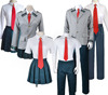 [Spot wholesale] hero college cosplay Clothes A long green valley cos school uniform cos Clothes