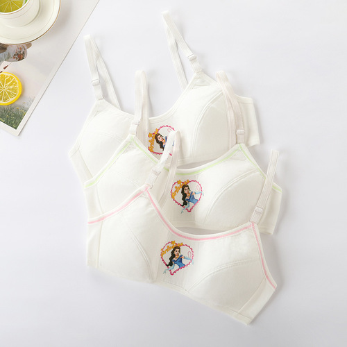 Girls bra underwear vest development period junior high school students high school adolescent bra adolescent girls thin section