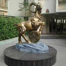 铜羊群羊铸铜雕塑1米-5米动物羊价格铜雕图片工艺品山羊雕塑制作