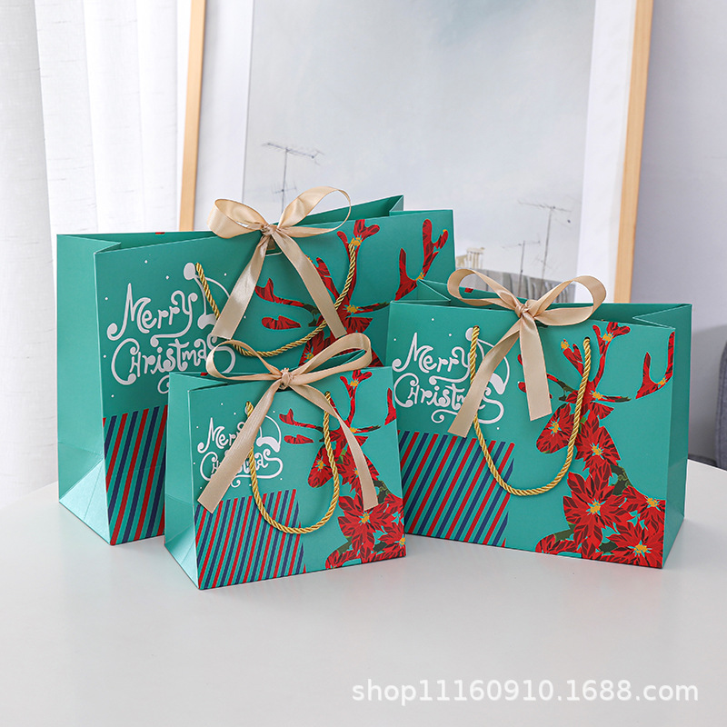 Bolsa de Navidad al por mayor bolsa de regalo bolsa de papel bolsa de regalo bolsa de embalaje bolsa de caramelo