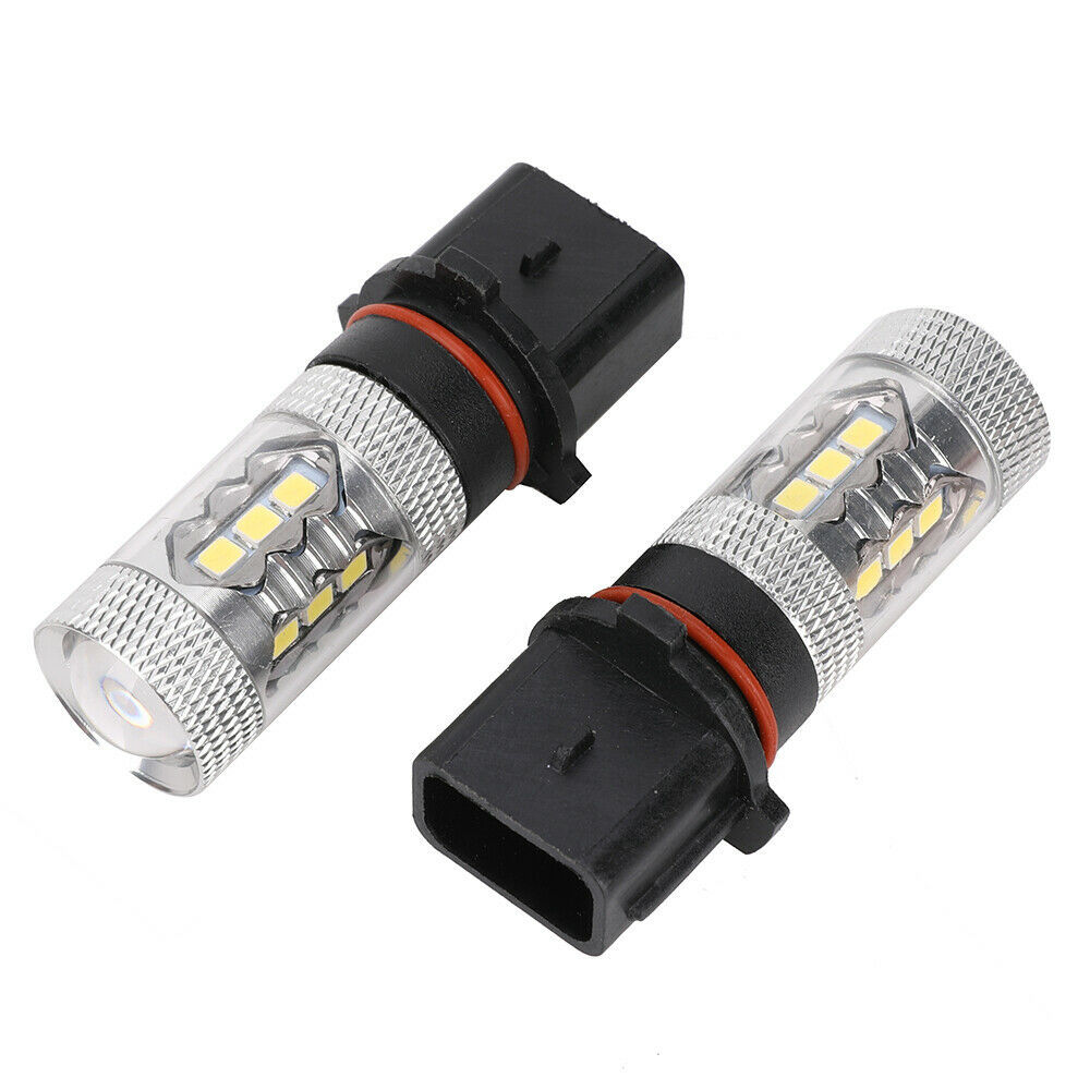 Lámpara de viaje LED de automóvil 80W P13W luz de niebla ultra brillante PSX26W con lente 6000K luz blanca