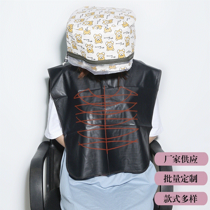 Заводская поставка химическая завивка Парикмахерская Уход за волосами масляная накладка на плечо водонепроницаемый маслостойкий магнит Парикмахерские принадлежности