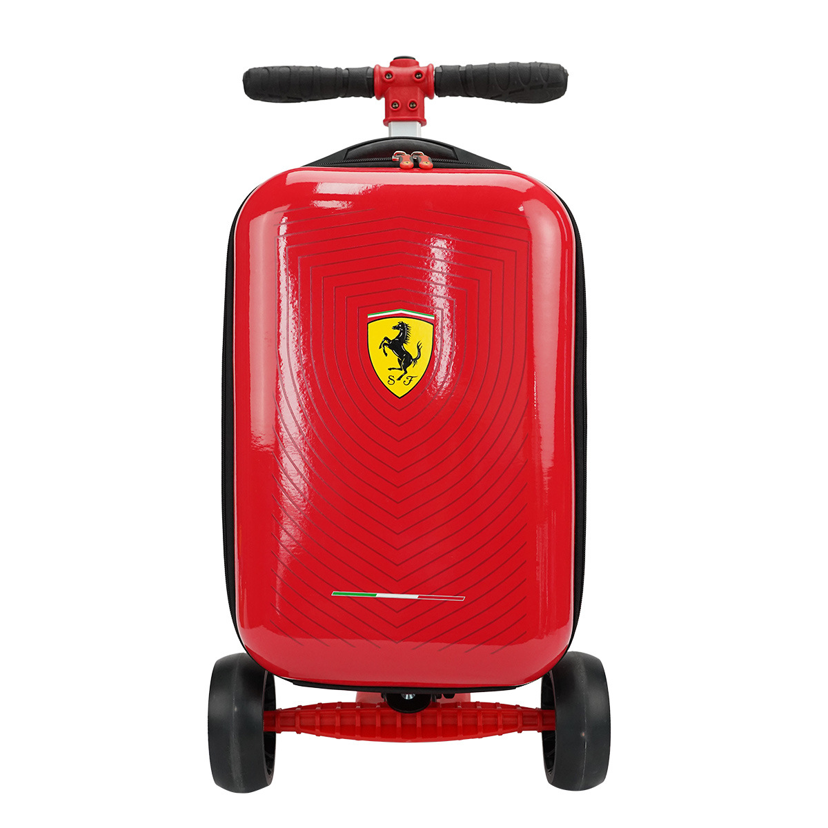 麥斯卡 法拉利18寸兒童拉杆箱滑板車拉杆箱二合壹可分離箱體批發