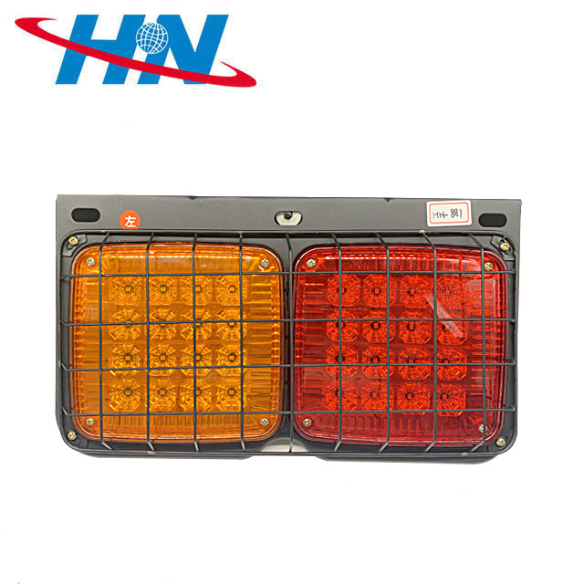 Conjunto de luz trasera LED 24V impermeable durable brillo luz trasera