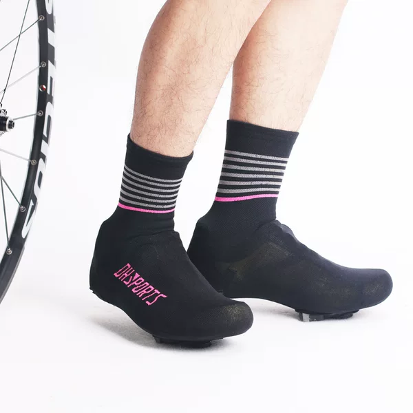 DH lock shoes shoe cover riding road mountain bike lock shoes dustproof windproof warm wear-resistant shoe cover