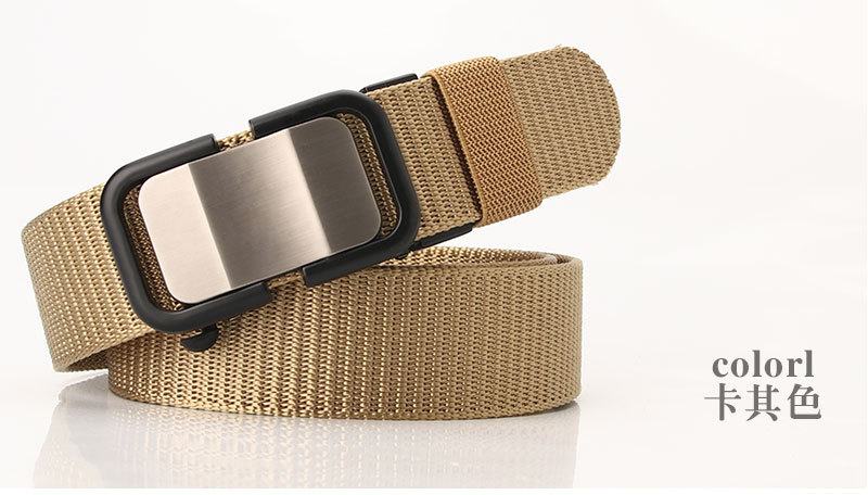 Nouvelle Ceinture En Nylon Sans Dents Automatique Ceinture Pour Hommes En Gros display picture 8