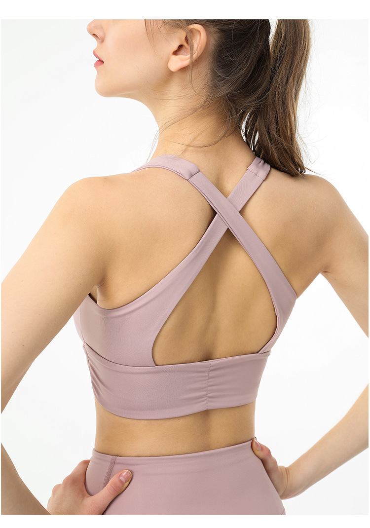 fashion quick-drying two-piece breathable yoga suit NSDS13497