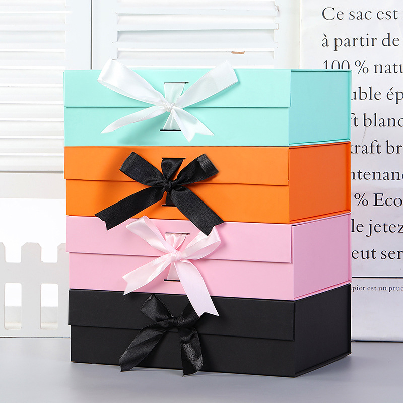 Bowknot Packaging Gift Box Flip Cover Fo...