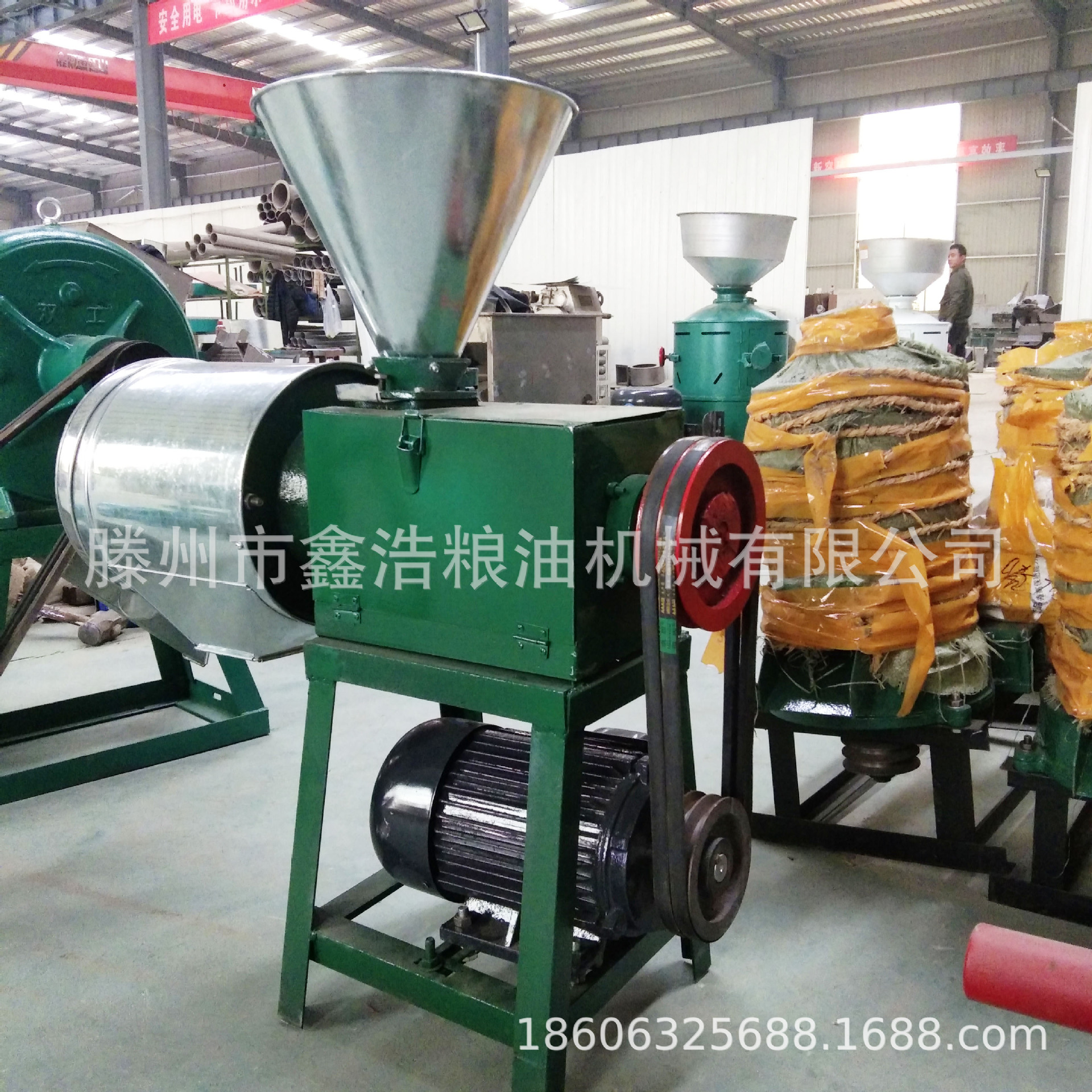 小型磨面机锥形278面粉机 杂粮小麦大豆磨粉机