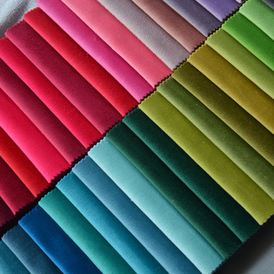 加厚丽丝绒天鹅绒荷兰绒面料 法国金丝绒优惠现货沙发布料厂家