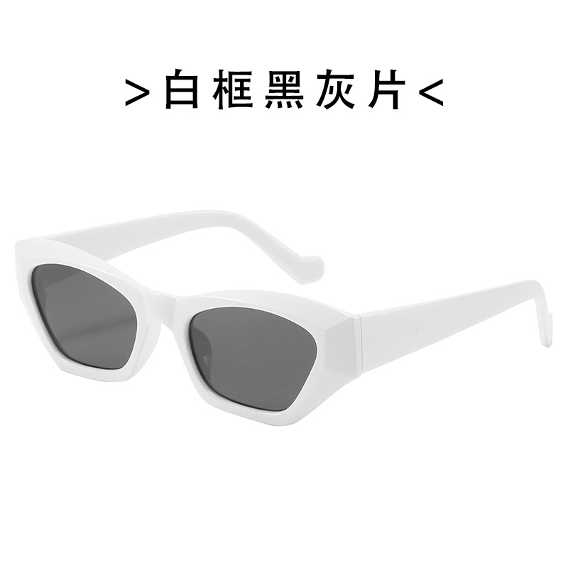 Nuevo en stock transfronterizo gafas de sol de ojo de gato europeo y americano en línea estilo de Hong Kong gafas de sol de comercio exterior suministro directo de fábrica