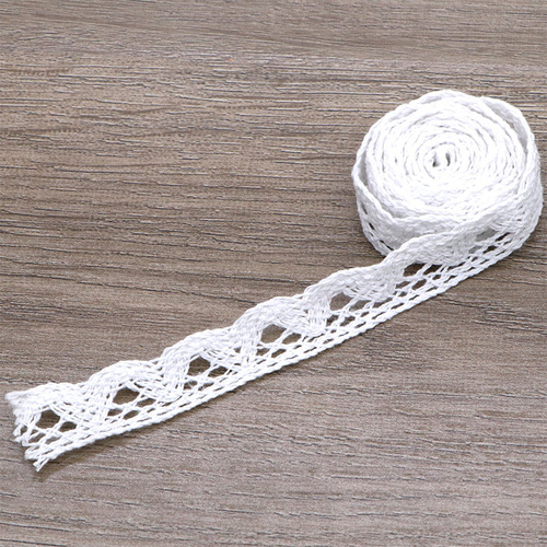 1.5cm pointed bud round bud cotton edge machine-woven trim for home DIY curtains and bedding accessories