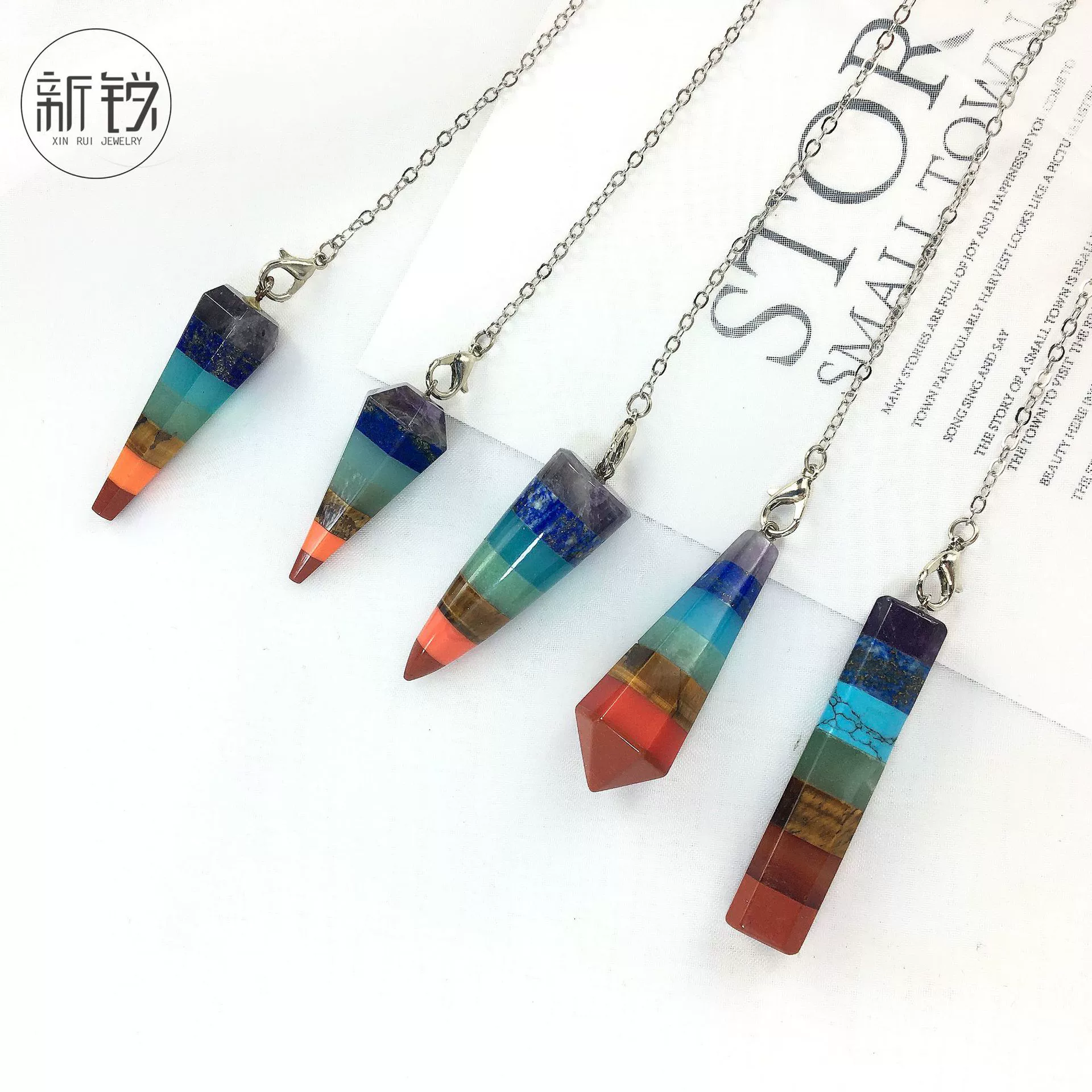 (Cross-border trading), hexagonal pendant, accessory