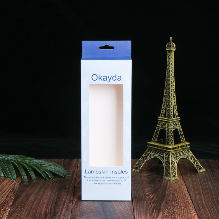 批发开窗白卡纸盒定制 日用品包装盒定做 通用耳机包装盒可印logo