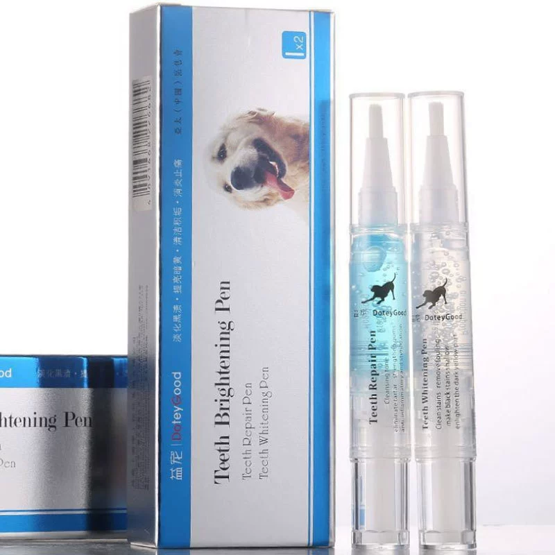 Собака Кошка Тартар Calculi Чистящий костюм Pet Зубная щетка Собака Кошка Pet Зубная щетка Инструмент для чистки зубов