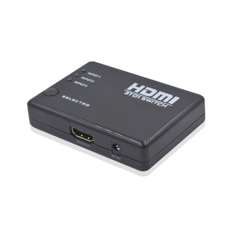 HDMI3 входа 1 переключатель 3X1 HDMI переключатель три-в-одном голосовое видео переключатель