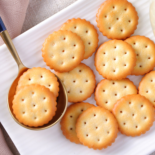 Special 250g Button Cookies for Qiyangfu Xiaojifu Snowflake Crisps, Ideal for Wholesalers