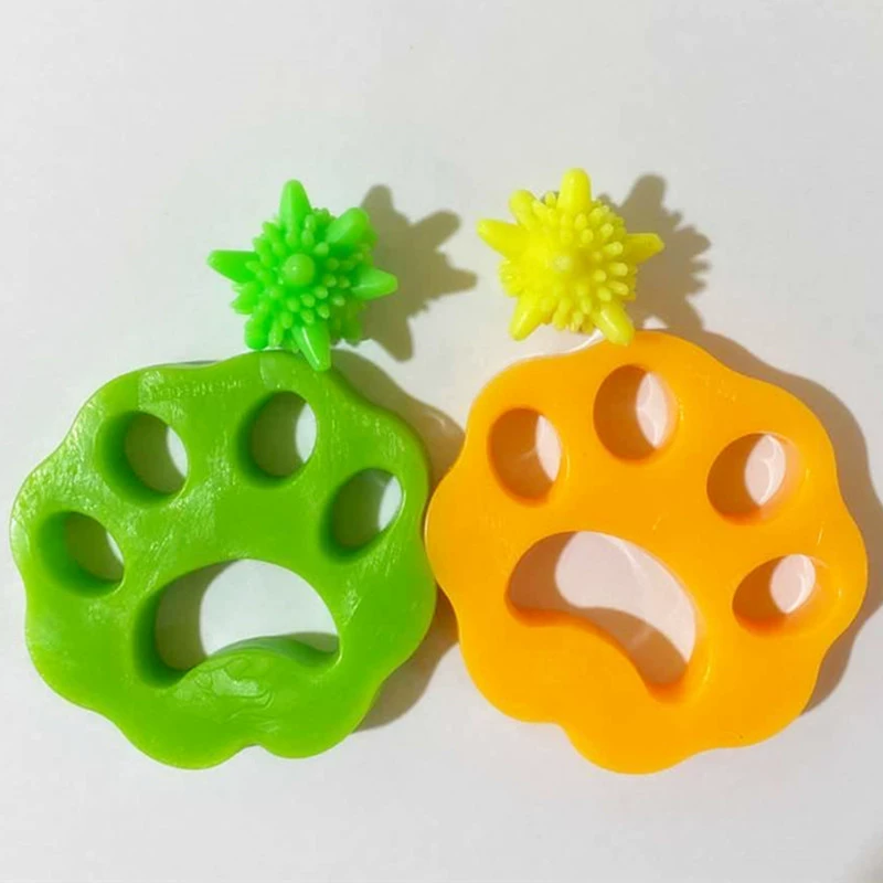 Cross -border explosion laundry ball+ sticky cushion cleaning clothes hair pet sticky hair removal water rinse