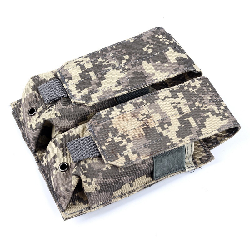 M4 bolsa de dos piezas chaleco táctico especial de doble pieza bolsa de deportes al aire libre Molle bolsa de accesorios bolsa de camuflaje bolso colgante de la cintura