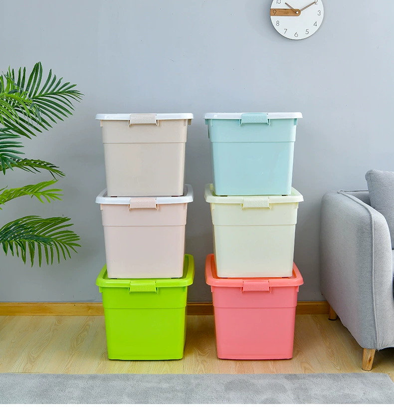Креативный бытовой ящик для хранения с колесами очень большая пластиковая коробка под кроватью одежда стеганая коробка для хранения игрушек оптовая продажа с фабрики