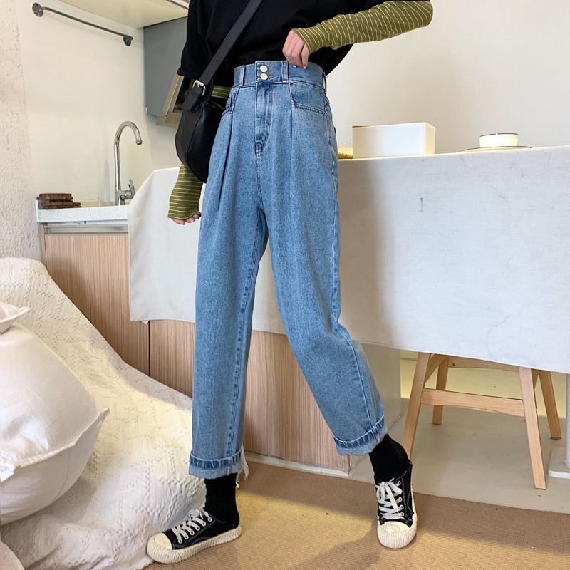 Pantalon léger femme en Denim fil - Ref 3430035 Image 3