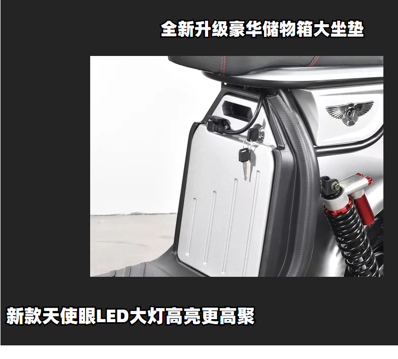 2025 New Harley Electric Car High-Power Electric Motorcycle Deluxe Version Men's and Women's New Battery Car Export