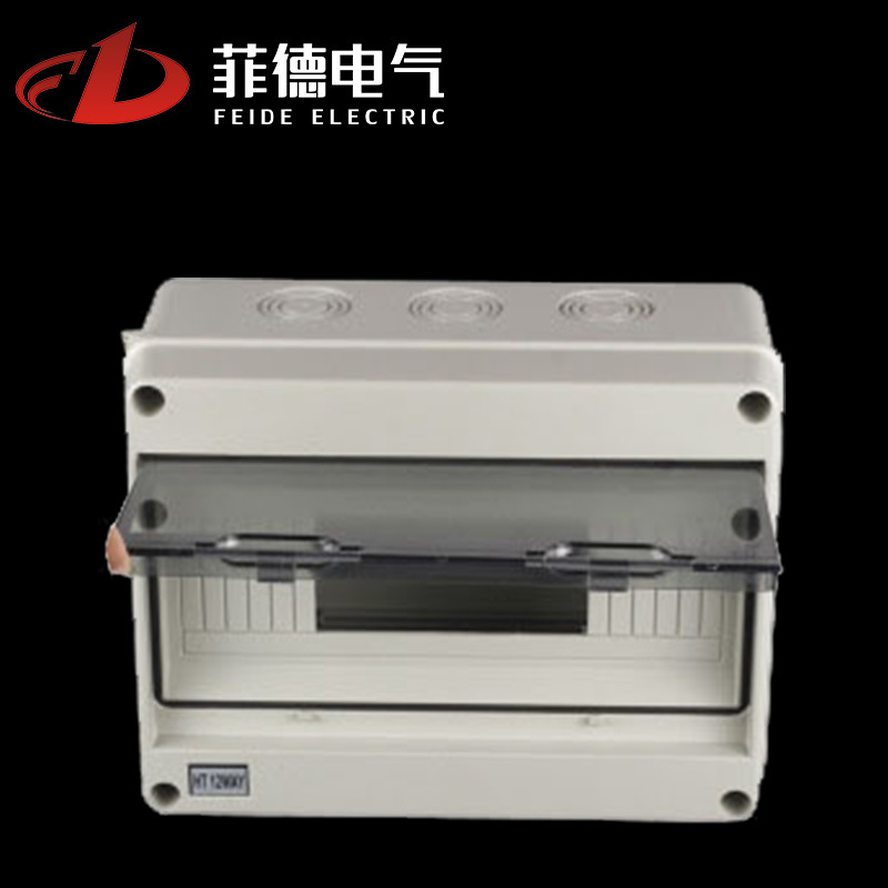 Manufactor HT series Loop household Industry Distribution box Plastic Water tank with Transparent cover outdoor Ming Zhuang waterproof