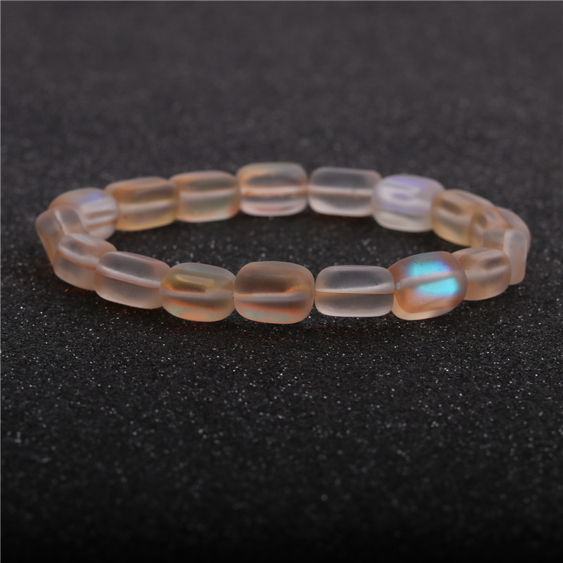 moonstone micro-inlaid zircon diamond bracelet
